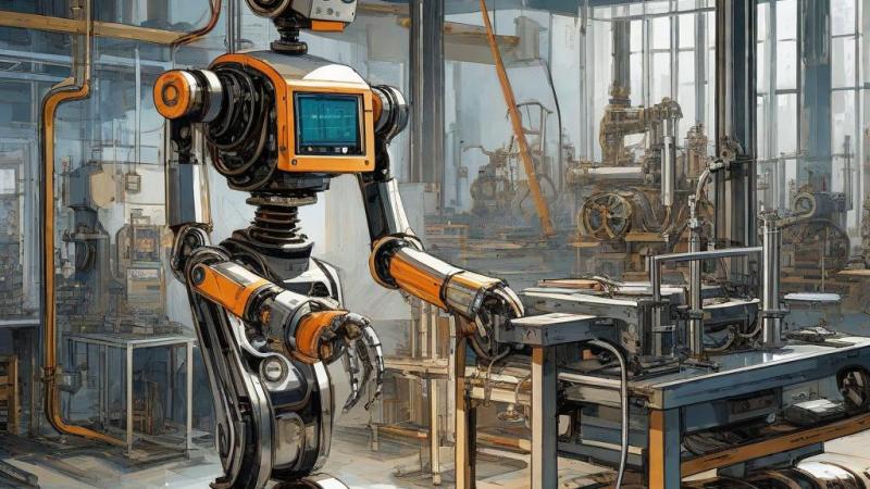 Robot In Factory